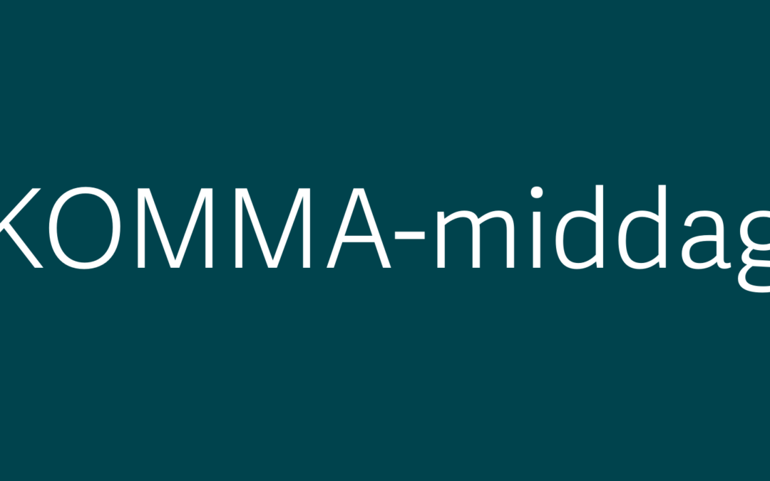KOMMA-middag